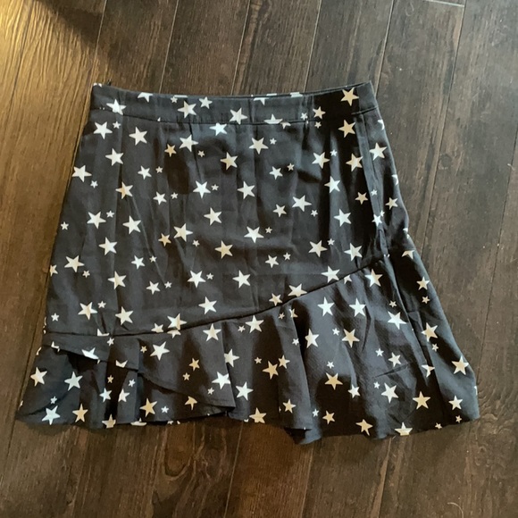 Nasty Gal Black and White Star Mini Skirt - Picture 3 of 3